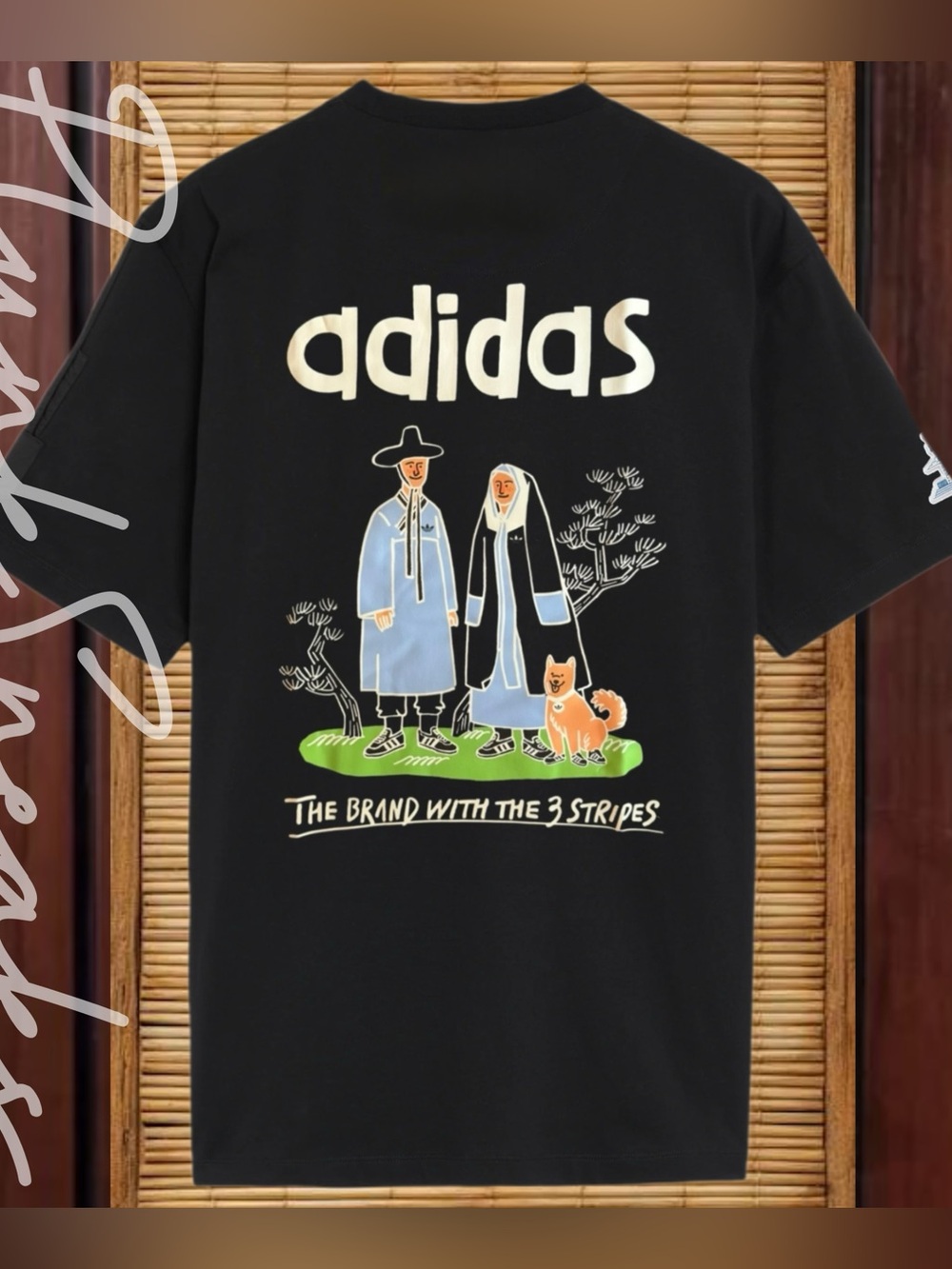adidas Korea MFY Seoul Seonbi Jang-ot Folk Art Tee •Korea Store Exclusive • 2026